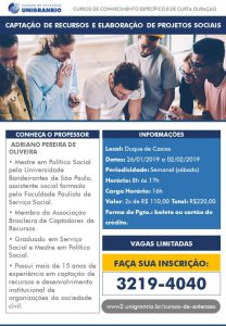 Leia mais sobre o artigo Curso de captação de recursos da Unigranrio oferece desconto para membros ABCR
