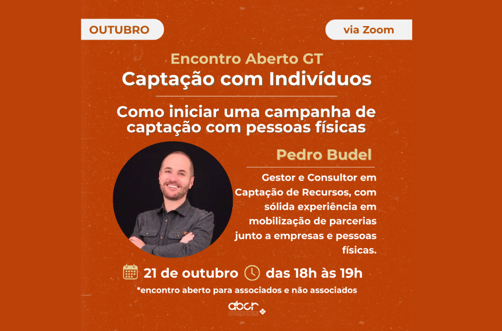 Leia mais sobre o artigo ABCR terá encontro on-line sobre como iniciar campanhas de captação com pessoas físicas