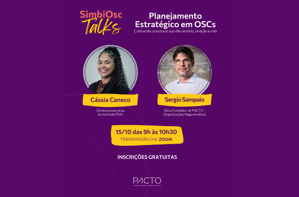 No momento, você está visualizando Inscrições abertas para encontro sobre planejamento estratégico para OSCs