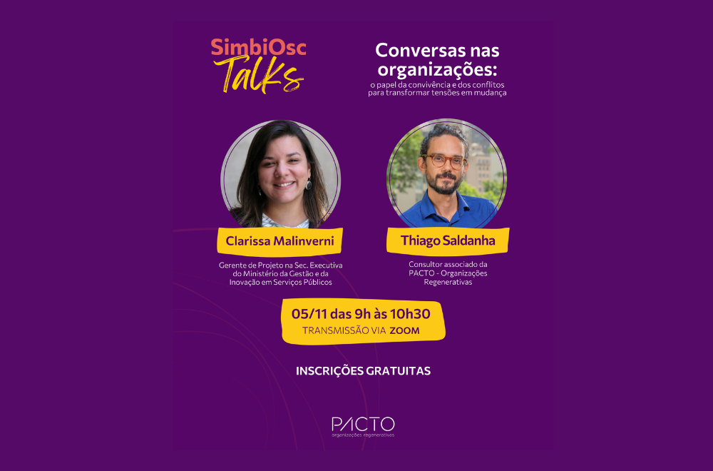 No momento, você está visualizando SimbiOsc Talks debaterá convivência e conflitos nas organizações