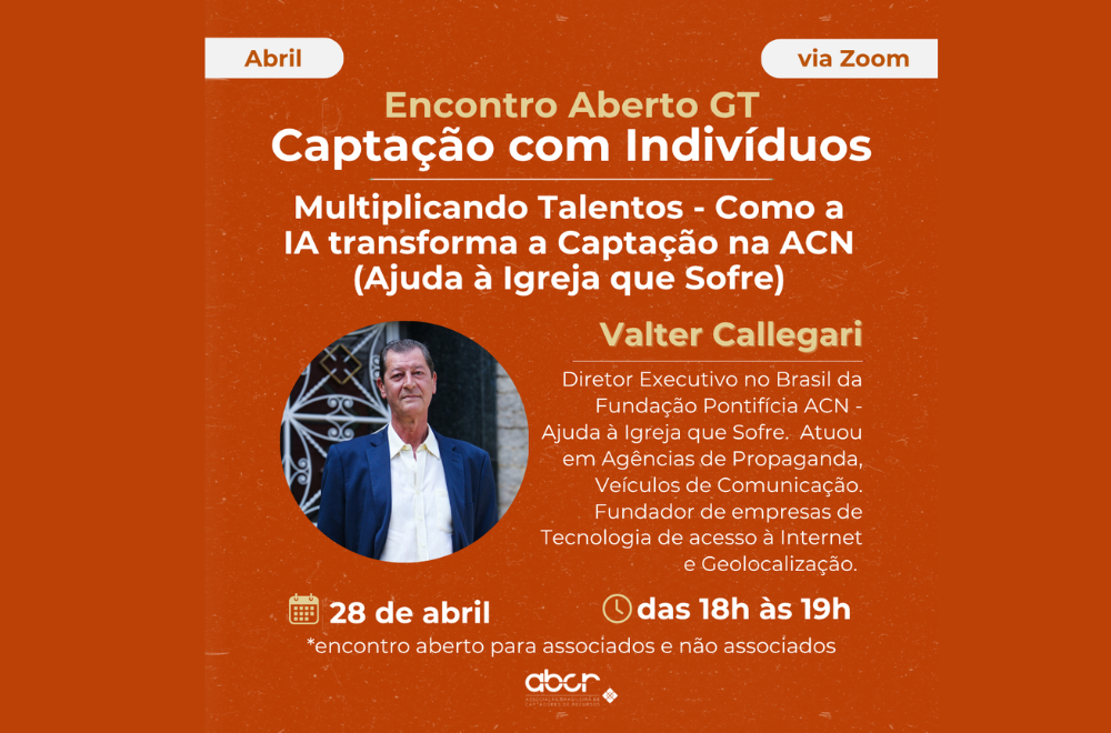 Captação com indivíduos